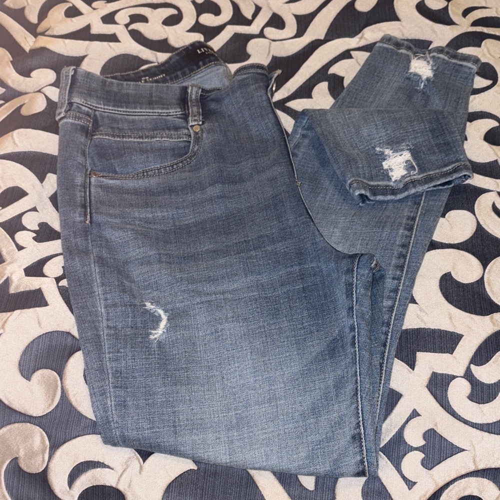 Liverpool Dark Indigo Skinny Jeans - Picture 3 of 5